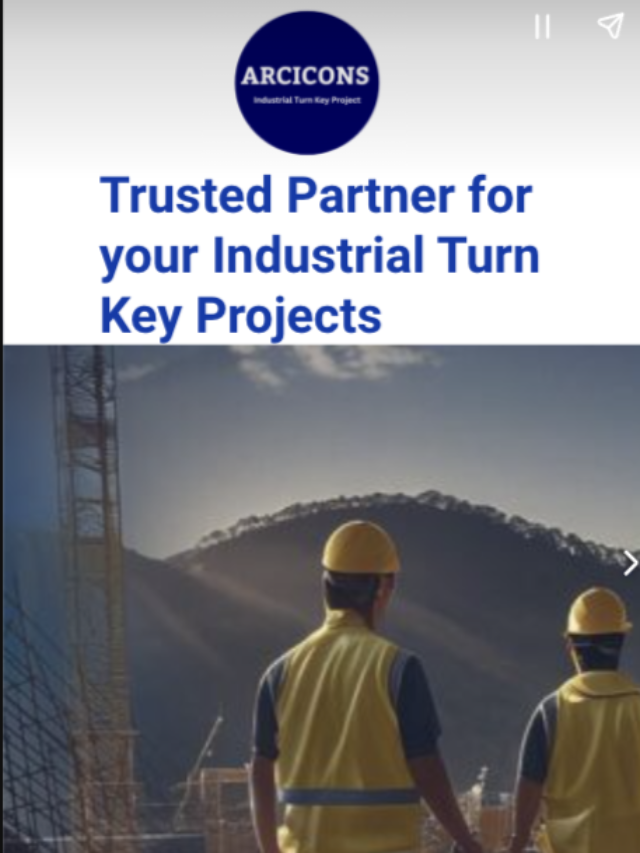 ARCICONS – Your Trusted Partner for Industrial Construction & Turnkey Projects